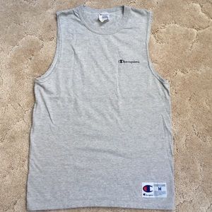 Embroidered Champion muscle tank